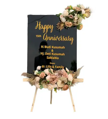 Papan Bunga Akrilik Ciater