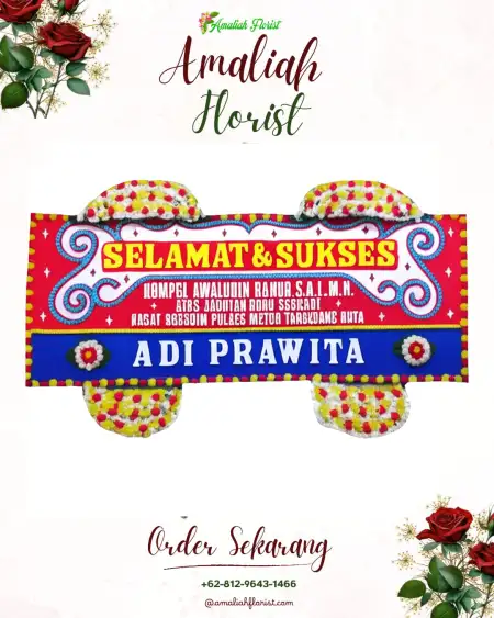 Papan Bunga Ucapan Selamat Ciater