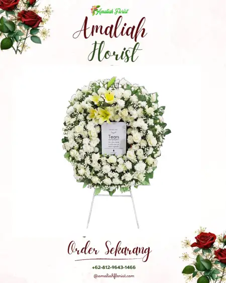 Krans Bunga Duka Ciater