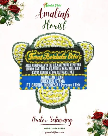 Papan Bunga Duka Ciater